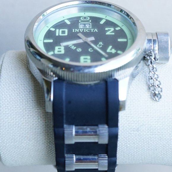 INVICTA 4342 Russian Diver Watch + NEW BATTERY - Picture 11 of 15